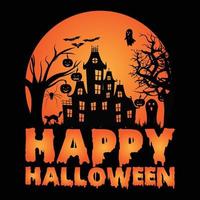 Halloween t-shirt design for Halloween t shirt vector