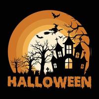 Halloween t-shirt design for Halloween t shirt vector