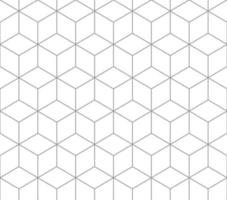 Silver outline square pattern. Seamless Pattern included in swatch. vector