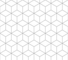 Silver outline square pattern. Seamless Pattern included in swatch. vector