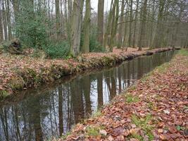 creek and castle in vlene photo