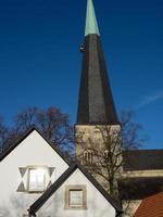 la ciudad de billerbeck en el muensterland alemán foto