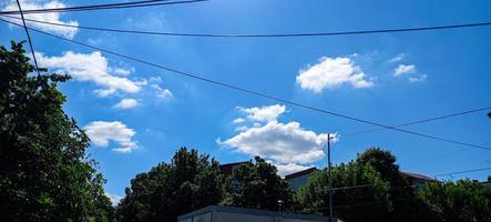 increíbles nubes de belgrado serbia foto