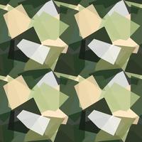 Abstract triangle seamless pattern. Irregular geometric low poly wallpaper. Polygonal background. vector