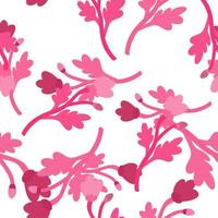 Decoration abstract flower seamless pattern. Botanical floral wallpaper. vector