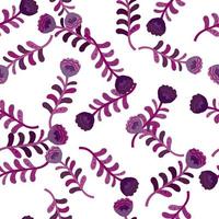 elegante flor de patrones sin fisuras. decoración de papel tapiz floral botánico. vector