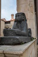 Egyptian Sphinx Diocletian's Palace Split Croatia photo