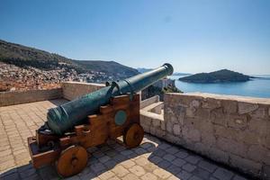 Dubrovnik Walls Cannon photo