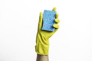 Blue Cleaning Sponge photo