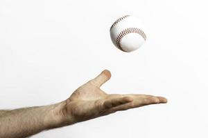 Baseball Toss In Air photo