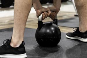 Kettle bell gimnasio peso foto