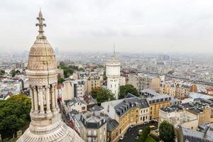 Paris View from Sacre Coeur Basilica photo