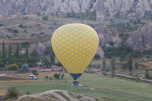 Hot Air Balloon in Cappadocia Valleys photo