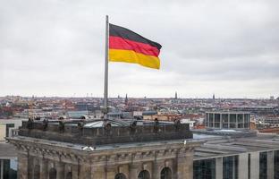 vista de la ciudad de berlín, alemania foto