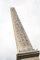 Luxor Obelisk in Place de la Concorde, Paris, France photo
