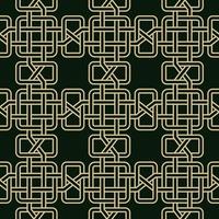 Celtic Knots Inspired Seamless Background vector