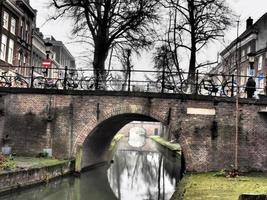 la ciudad de utrecht en los países bajos foto