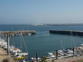 isla de helgoland en el mar del norte foto