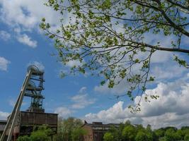 old coal mine in the german ruhr aerea photo