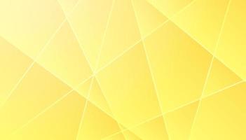 Abstract polygonal luxury golden line with yellow background. vector