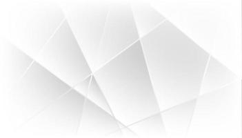 Abstract polygonal luxury silver line with white background. vector
