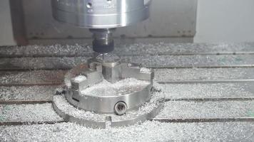 Process of metal working and machine manufacturing - automotive drilling machine video
