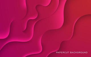 abstract red gradient dynamic wavy shape shadow and light background. eps10 vector