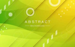 Minimal green colorful liquid geometric background, dynamic texture wave shape combination. eps10 vector