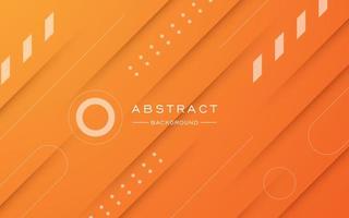 modern abstract orange gradient background. composition with fluid and geometric wavy shape. eps10 vector