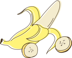 Cartoon vegetables and fruits png