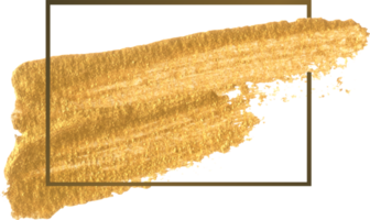 fondo de pincel de oro abstracto png