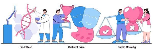 paquete ilustrado de bioética, premio cultural y moral pública