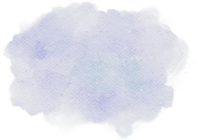 peinture à la main aquarelle nuage png