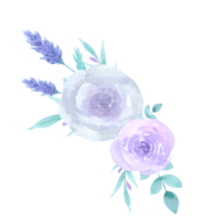 Blumenstrauß Aquarell Hochzeitsblume png