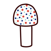 Forest Mushroom illustration png