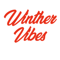 Winther vibes. Inscription in groove style png