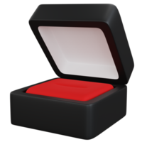 3D-rendering tom ring box isolerad png