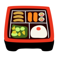 bento lunchlåda png-fil png