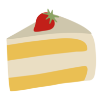 delizioso file png di torta da dessert