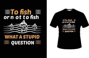 fishing t shirt design vector