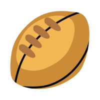 palla da rugby è un file png di attrezzature sportive