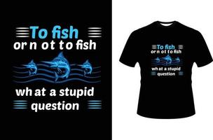 fishing t shirt design vector