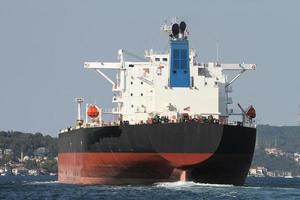 Black Cargo Ship photo
