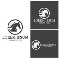 Horse Logo Template Vector icon