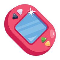 obtén este increíble icono plano de videojuego vector