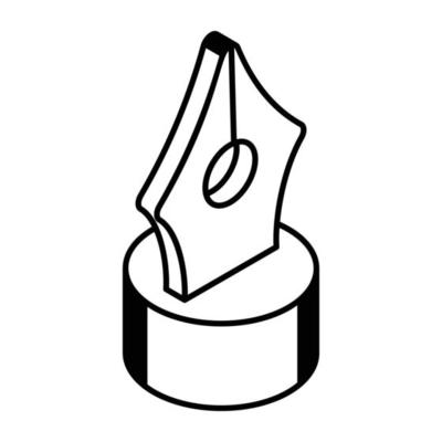 A pen tool line icon download