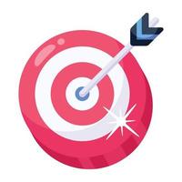 Archery flat icon design vector