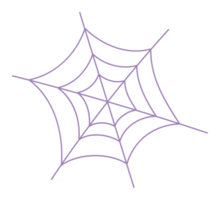 teia de aranha do dia das bruxas png