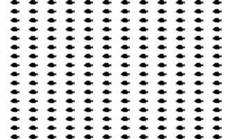 Piranha Fish Motif Pattern. Decoration for Fashion, Interior, Exterior, Carpet, Textile, Garment, Cloth, Silk, Tile, Plastic, Paper, Wrapping, Wallpaper, Pillow, Sofa, and Background. Vector