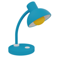 lampe de table illustration 3d png